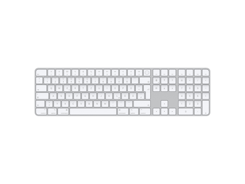 Apple Magic Keyboard mit Touch Id Ziffernblock - Bluetooth MK2C3D/A