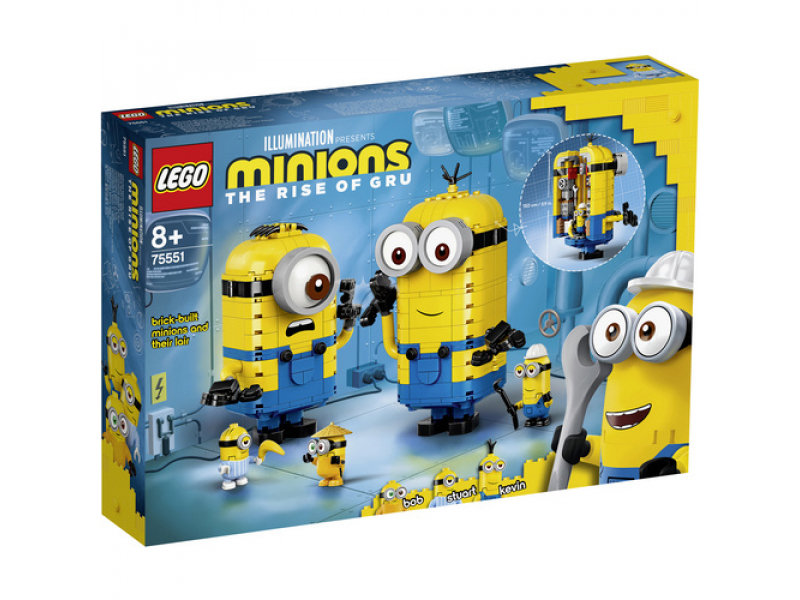 LEGO Minions - Figuren Bauset mit Versteck (75551)