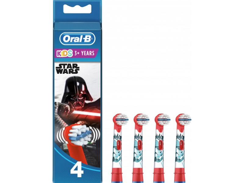 Oral-B Kids Star Wars Ersatzbürsten Köpfe (4stk) EB10S-4