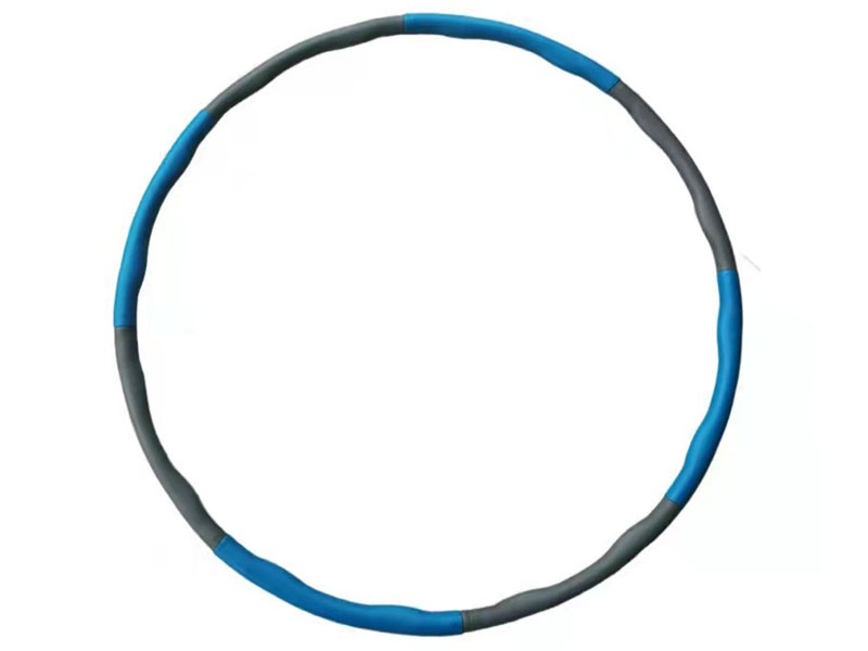 Schaum/Foam Hula Hoop 100cm, 1,2kg (Blau-Grau)