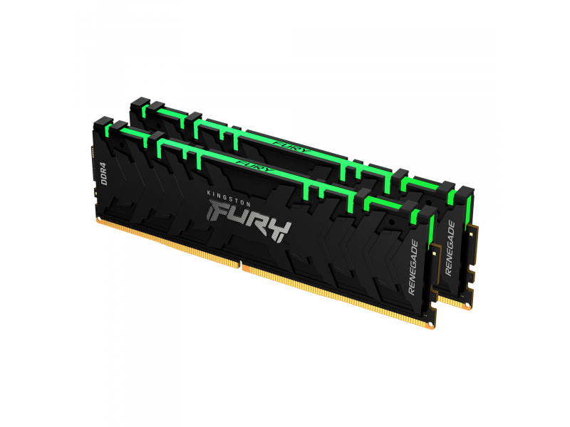 Kingston Fury Renegade RGB - DDR4 - Kit - 32 GB -KF436C16RB1AK2/32