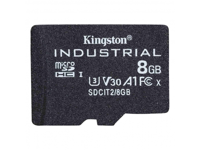 KINGSTON Industrial 8 GB microSDHC, Speicherkarte SDCIT2/8GBSP