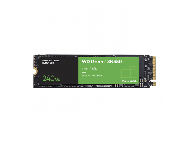 WD Green SN350 NVMe SSD 240GB M.2 - Solid State Disk - WDS240G2G0C