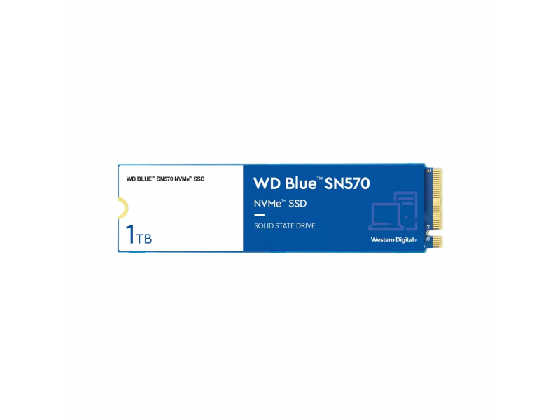 WD SSD Blue SN570 1TB PCIe Gen3 NVMe WDS100T3B0C