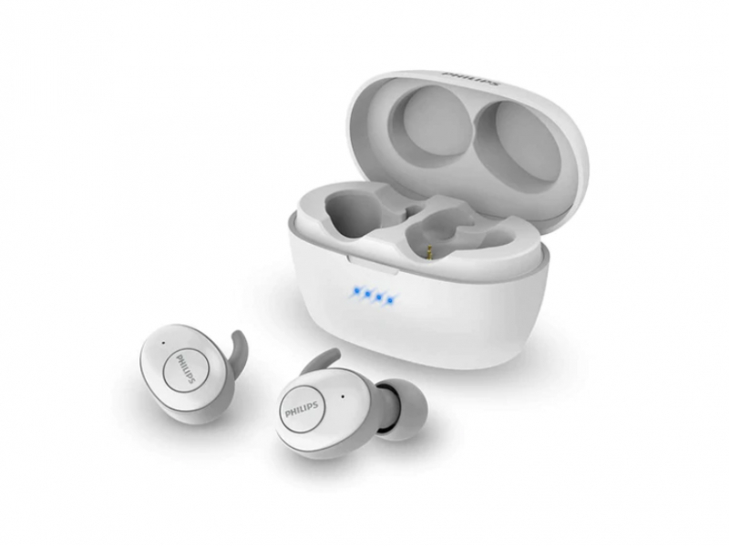 PHILIPS SHB2505WT/10 Wireless Headphones In-Earbuds (Weiss)