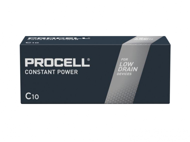 Batterie Duracell PROCELL Constant Baby, C, LR14, 1.5V (10-Pack)