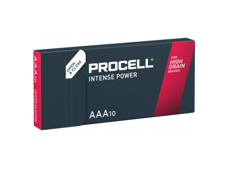 Batterie Duracell PROCELL Intense Micro, AAA, LR03 1.5V (10-Pack)