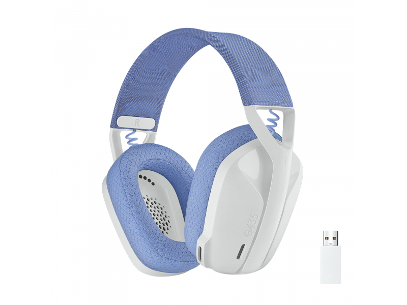 Logitech G435 LIGHTSPEED WRLS G Headset WHITE - EMEA -981-001074