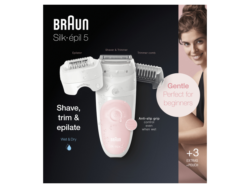 Braun Silk-epil 5 5-620 SensoSmart Wet&Dry