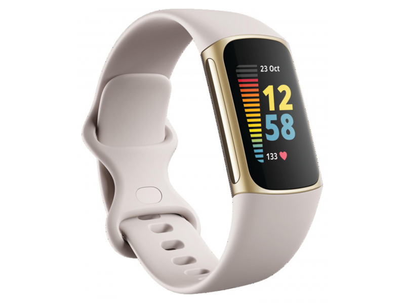 Fitbit MORGAN Lunar White/Soft Gold Stainless Steel FB421GLWT