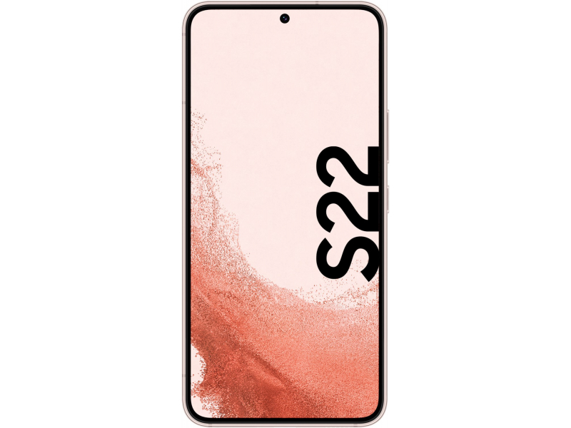 Samsung Galaxy S22 - Mobiltelefon - Gold, Pink SM-S901BIDGEUB