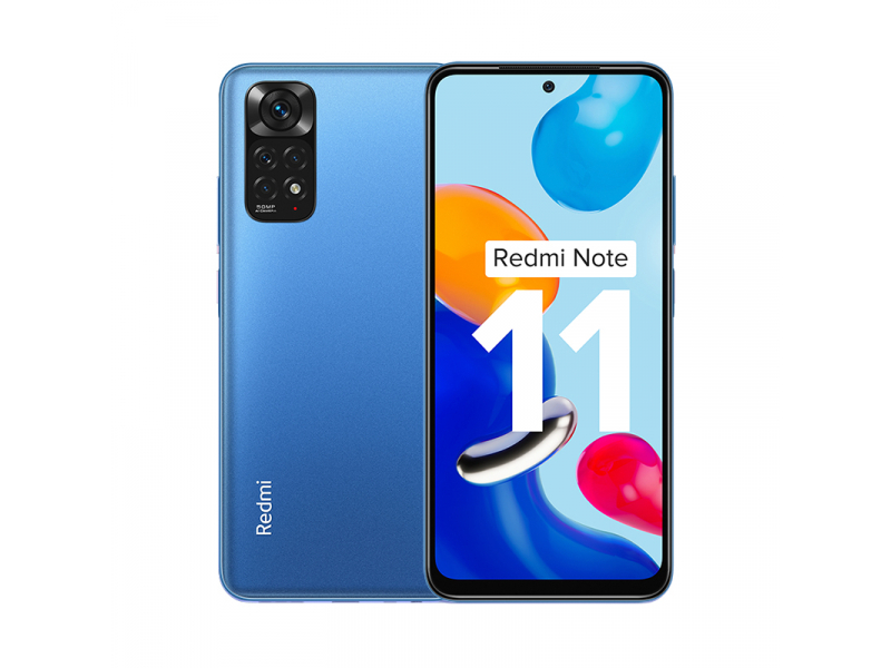 Xiaomi Redmi Note 11 - Mobiltelefon - 128 GB - Blau MZB0AO3EU