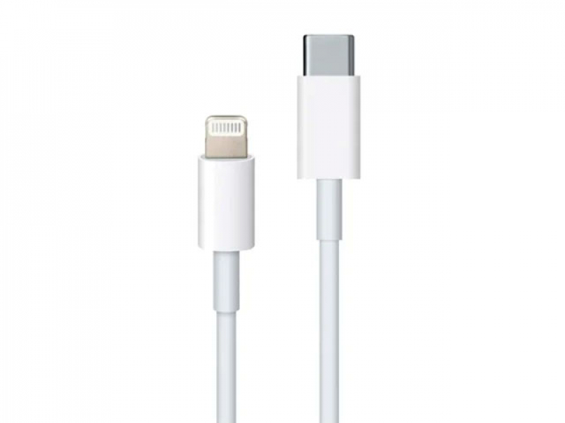 Reekin 2.4A Schnellladekabel 12W USB-C zu Lightning 1 Meter (Weiß)