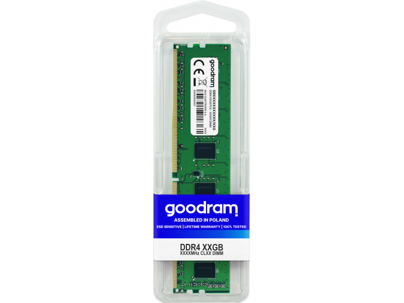 GOODRAM DDR4 3200 MT/s 8GB DIMM 288pin GR3200D464L22S/8G