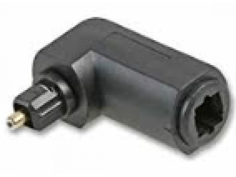 CableXpert Toslink optical cable angled adapter - A-OPTL-01