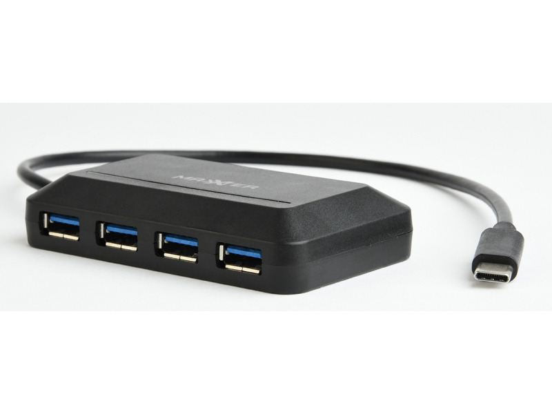 Maxxter 4 Port USB 3.1 Typ-C HUB - ACT-HUB3C-4P