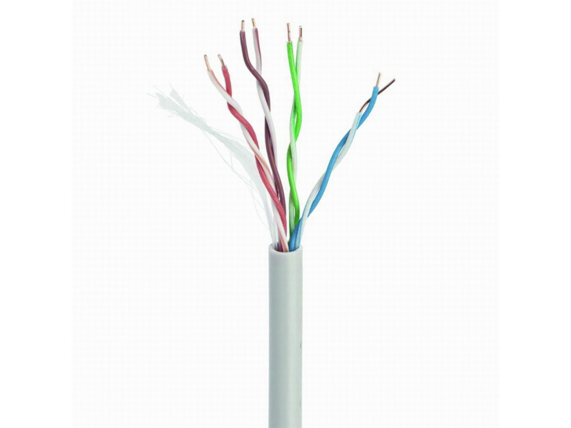 CableXpert CAT5e UTP LAN Kabel (CCA), 1000 ft, Blau - UPC-5004E-SOL-B