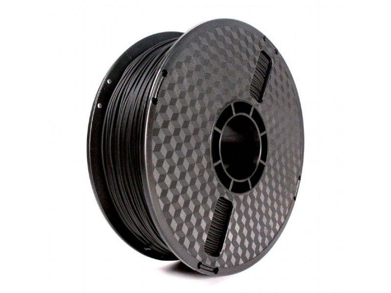 Gembird Filament, PLA Flexible, Schwarz, 1.75 mm, 1kg - 3DP-PLA-FL-01-BK