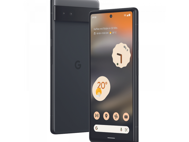 Google Pixel 6a 128GB charcoal DE - GA02998-GB