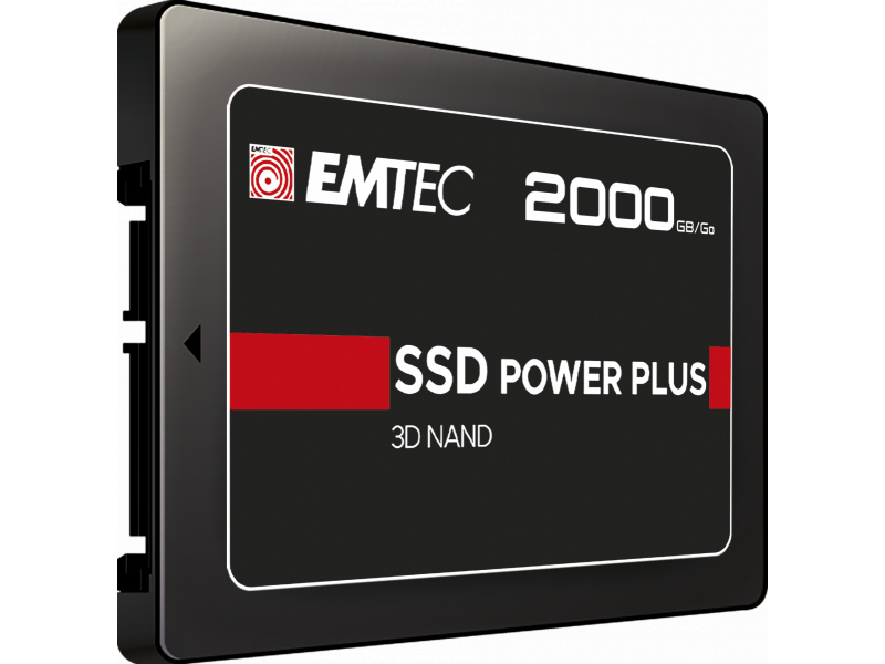 Emtec Intern SSD X150 2TB 3D NAND 2,5 SATA III 500MB/sec ECSSD960GX150