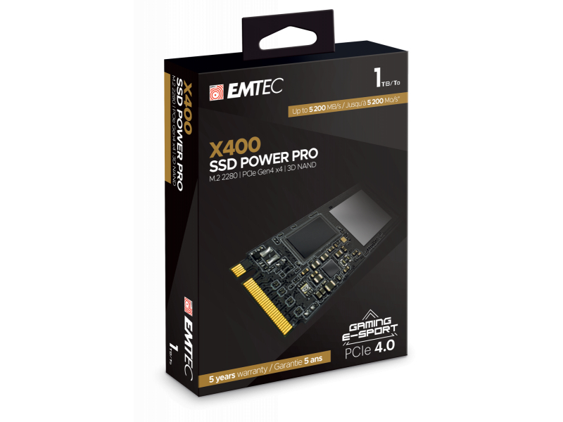 Emtec Intern SSD X400 1TB M.2 2280 SATA 3D NAND 4700MB/sec