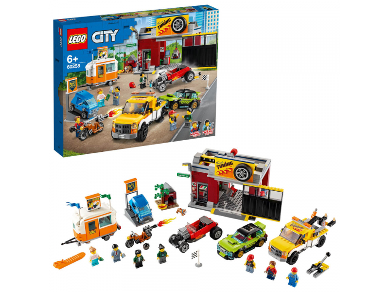 LEGO City - Tuning-Werkstatt (60258)