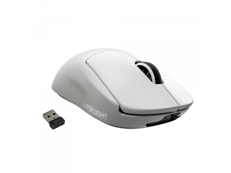 Logitech PRO X SUPERLIGHT Wireless Gaming Mouse Optisch Weiss 910-005942