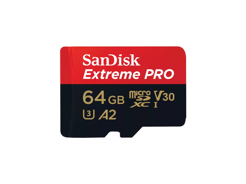 SanDisk MicroSDXC Extreme Pro 64GB - SDSQXCU-064G-GN6MA