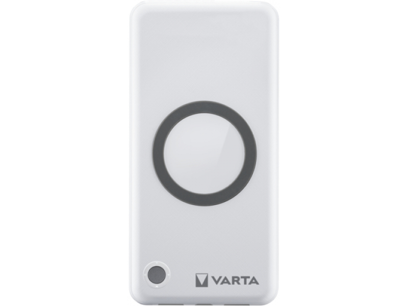 Varta Akku Powerbank, 3,7V/10.000mAh, Wireless, - 1x USB-C