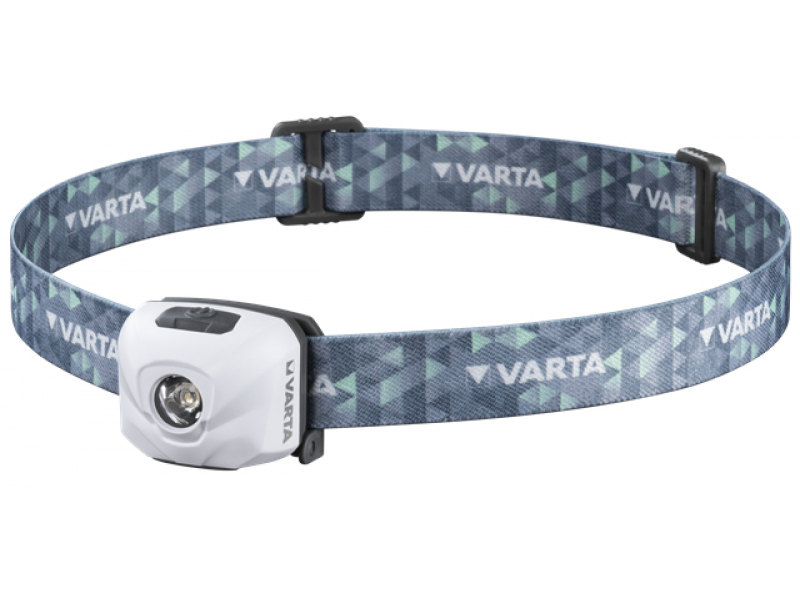 Varta LED Taschenlampe Outdoor Ultralight, Weiss inkl. 1x Micro USB Kabel