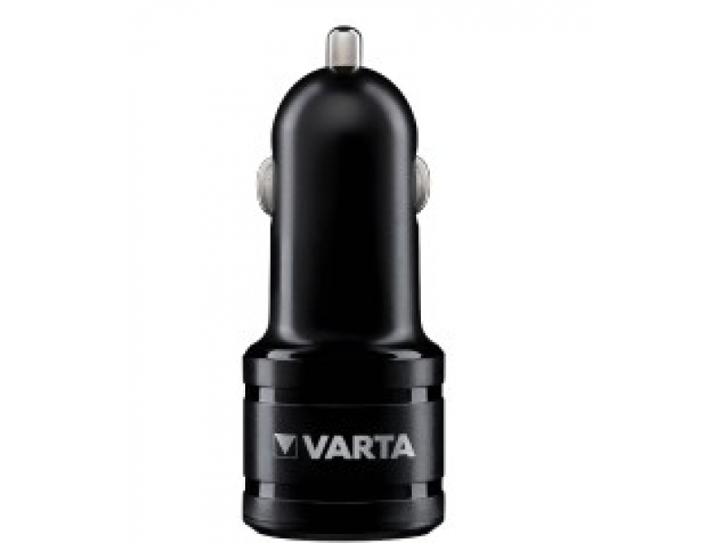 Varta Ladegerät Adapter KFZ, 24V, USB-A/-C  für Smartphones, iPhone, Tablet