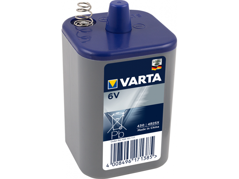 Varta Batterie Zink-Kohle, 430, 6V - Longlife, Shrinkwrap (1-Pack)