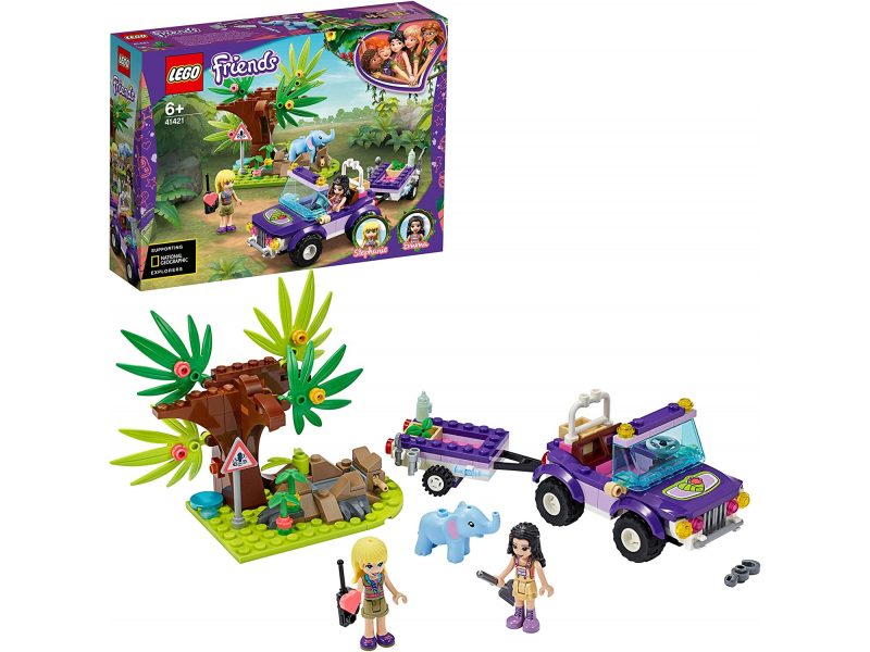 LEGO Friends - Rettung des Elefantenbabys mit Transporter (41421)