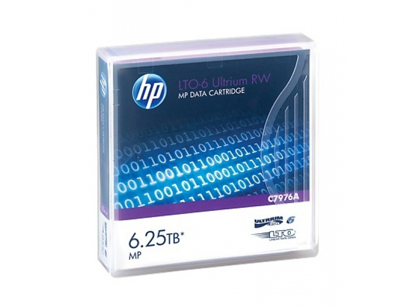 HP LTO Ultrium-6 Patrone 2.5TB/6.25TB - C7976A