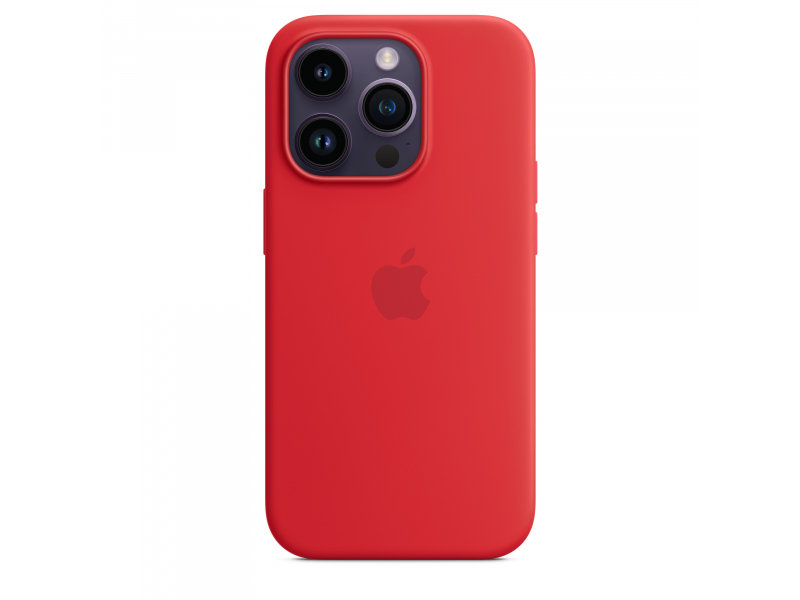 Apple iPhone 14 Pro Silicone Case with MagSafe RED MPTG3ZM/A