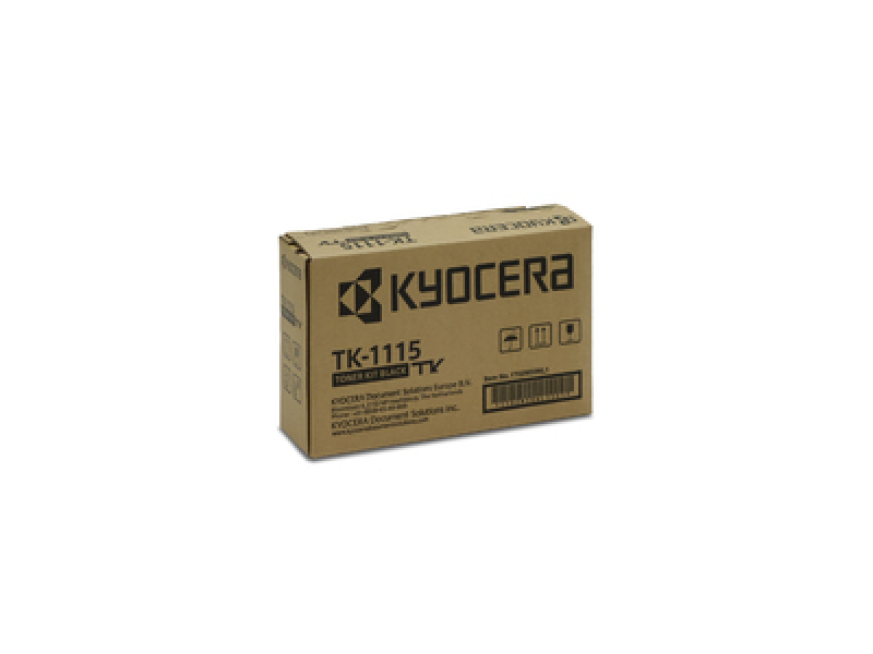 Kyocera Lasertoner TK-1115 Schwarz - 1.600 Seiten 1T02M50NL1