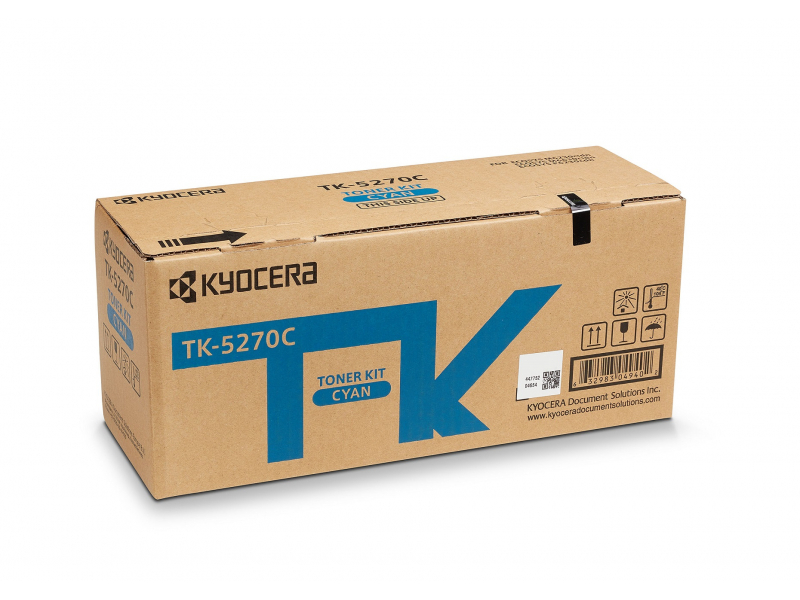 Kyocera Lasertoner TK-5270C Cyan - 6.000 Seiten 1T02TVCNL0