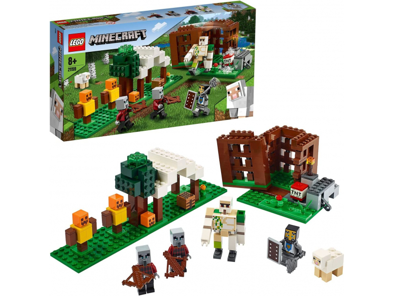 LEGO Minecraft - Der Plünderer-Aussenposten (21159)