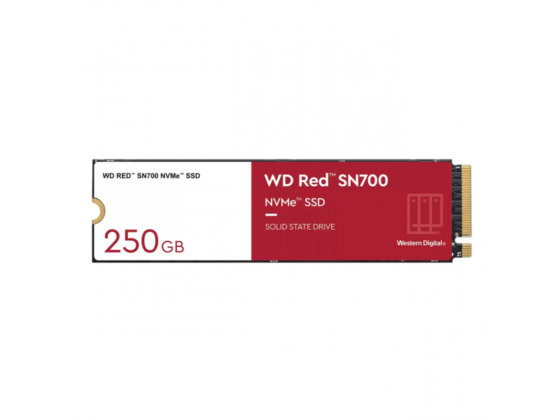 WD Red SSD M.2 250GB SN700 NVMe PCIe 3.0 x 4 WDS250G1R0C