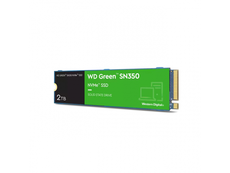 WD Green SSD M.2 2TB SN350 NVMe PCIe 3.0 x 4 WDS200T3G0C