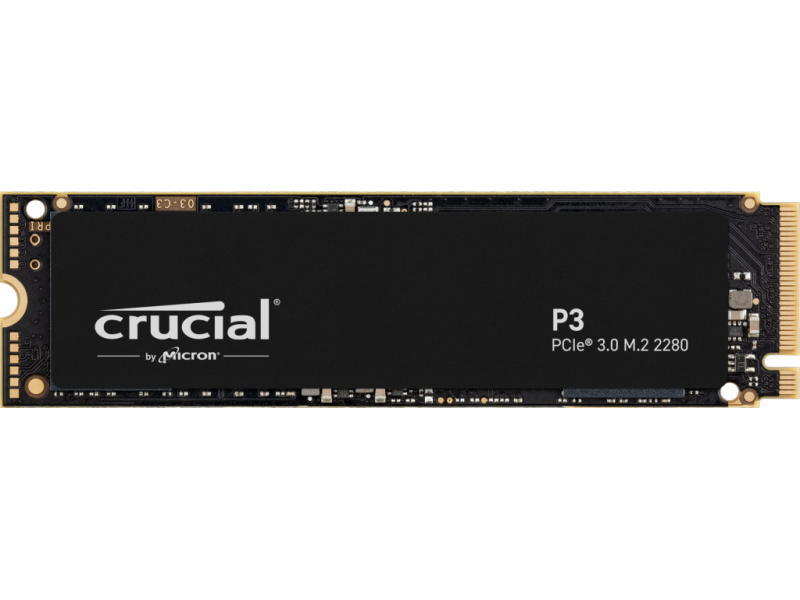 Crucial SSD M.2 500GB P3 NVMe PCIe 3.0 x 4 CT500P3SSD8