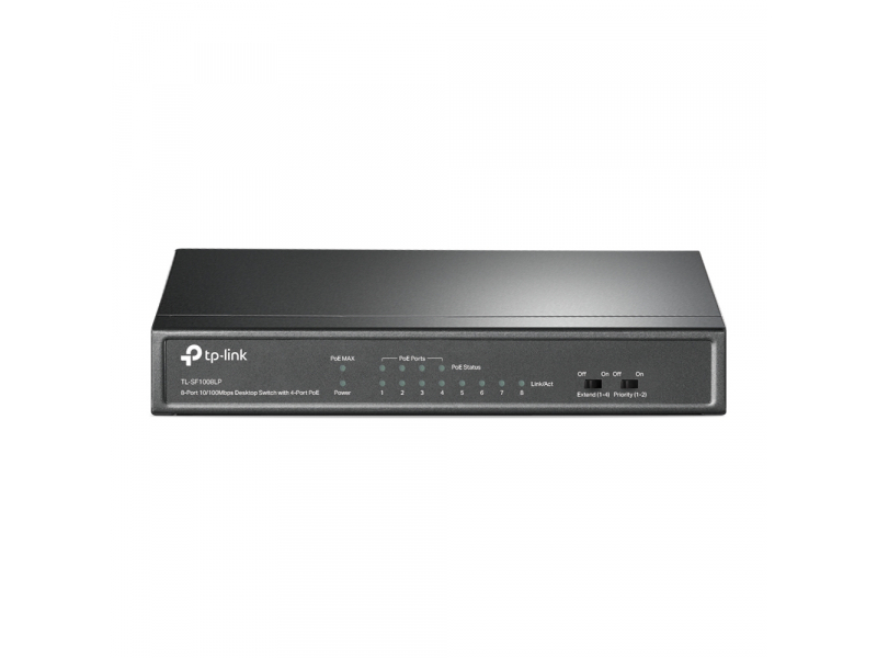 TP-LINK TL-SF1008LP - 10/100 Mbps Desktop Switch - TL-SF1008LP