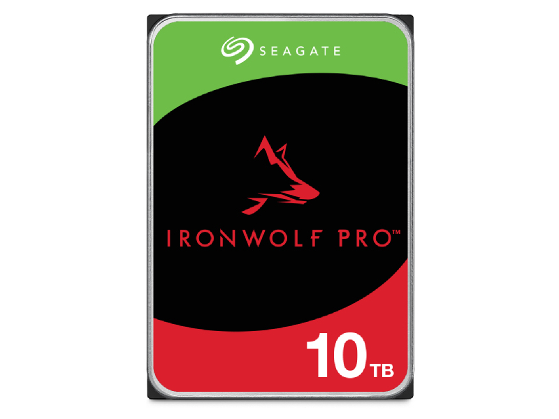 Seagate IronWolf Pro HDD 10TB 3,5 SATA - ST10000NT001