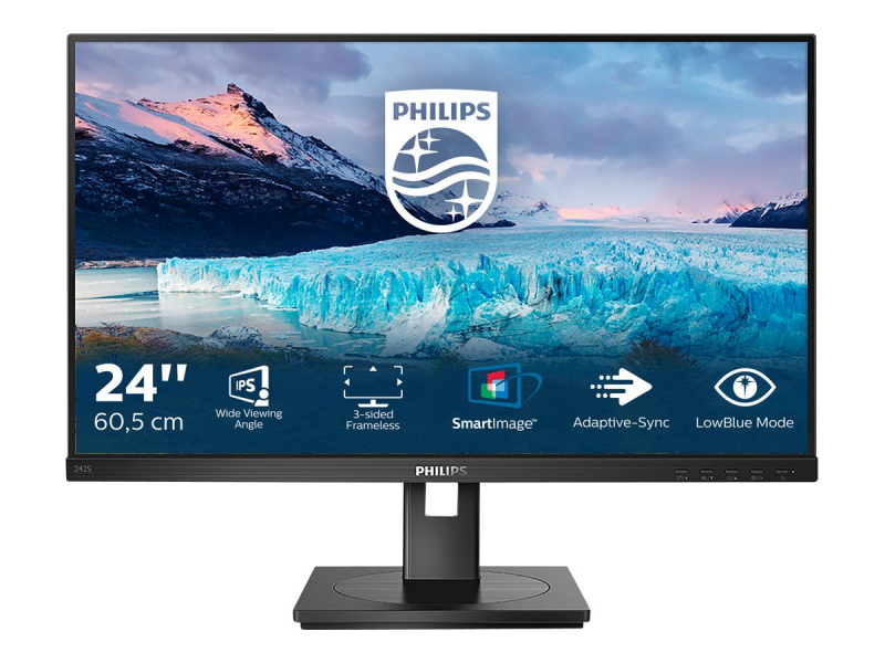 Philips S-Line 242S1AE  61cm/24\'\' - 169 4ms HDMI DVI VGA DisplayPort