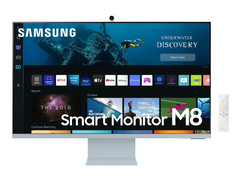 Samsung Serie 8 80,0cm 169 (32) Blue Matt - S32BM80BUU - LS32BM80BUUXEN