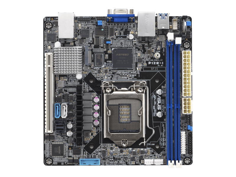 ASUS P12R-I /ASMB10 (1200) (D) - mini ITX - 90SB0A70-M0UAY0