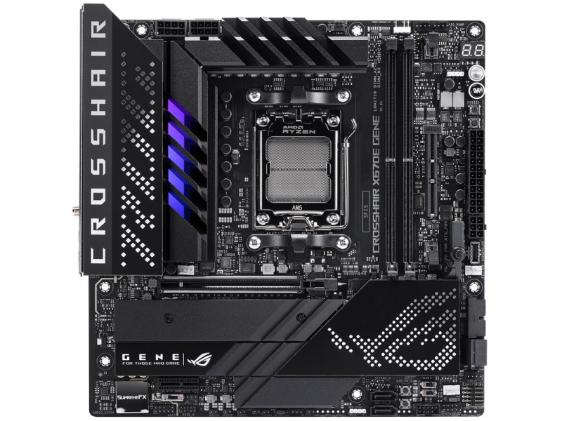 ASUS ROG CROSSHAIR X670E Gene (AM5) (D) - Mini/Flex-ATX - 90MB1B80-M0EAY0