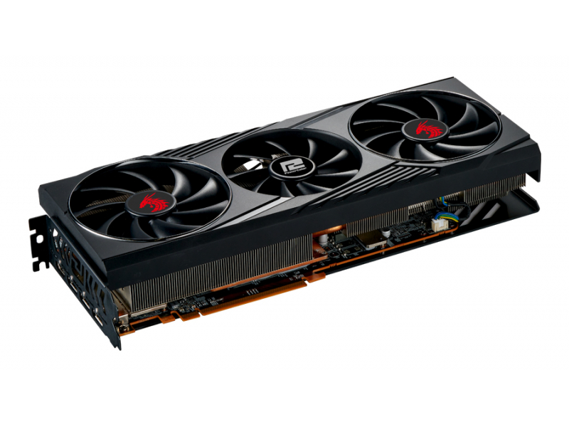 VGA PowerColor Radeon Red RX 6800XT 16GB GDDR6 - AXRX 6800XT 16GBD6-3DHR/OC