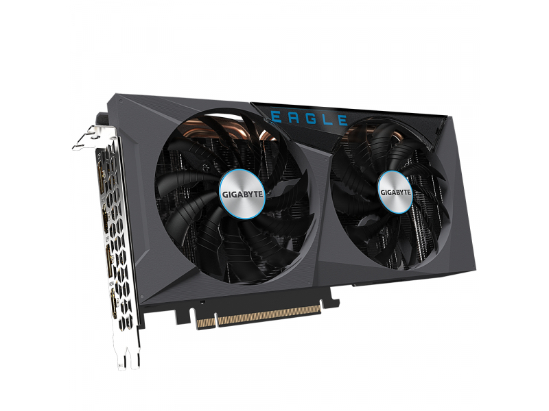 VGA Gigabyte GeForce® RTX 3060TI 8GB OC 2.0 (LHR) GV-N306TEAGLE OC-8GD 2.0