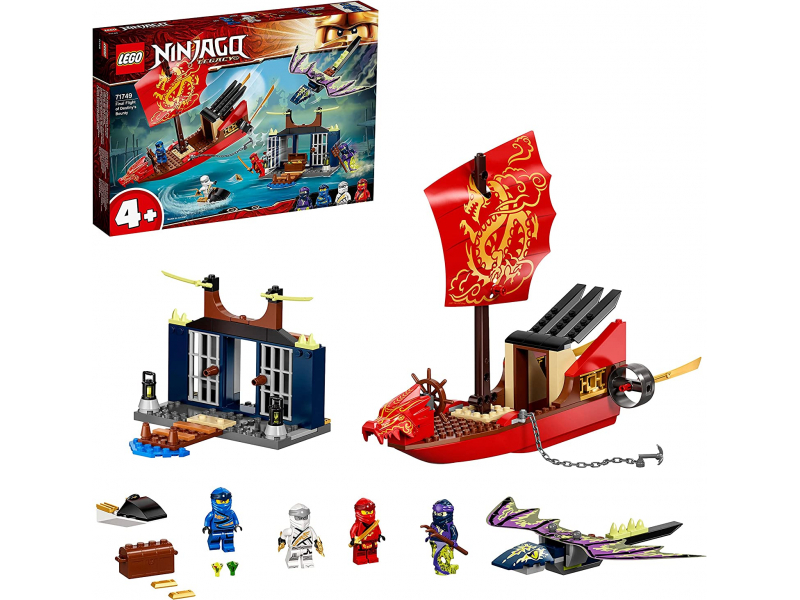 LEGO Ninjago - Flug mit dem Ninja-Flugsegler (71749)